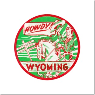 1948 Wyoming Howdy! Posters and Art